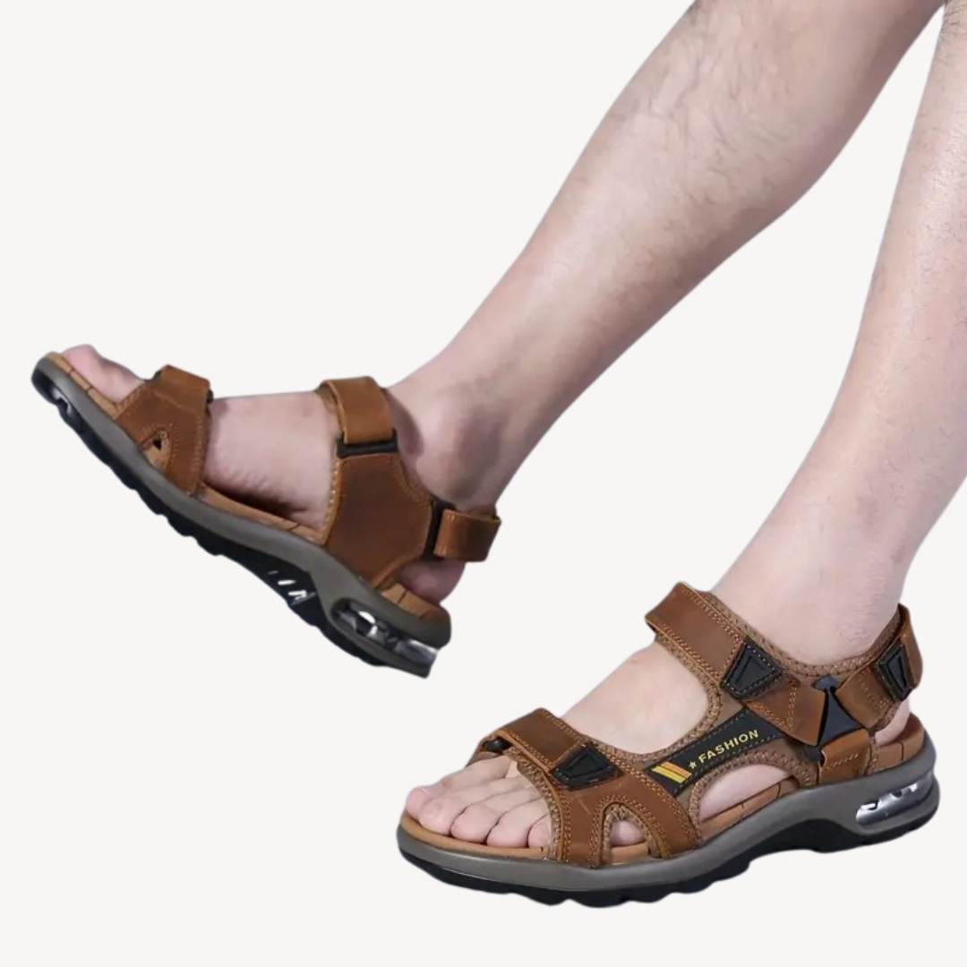 Orthopedic Velcro Sandals for Men | Loravelle