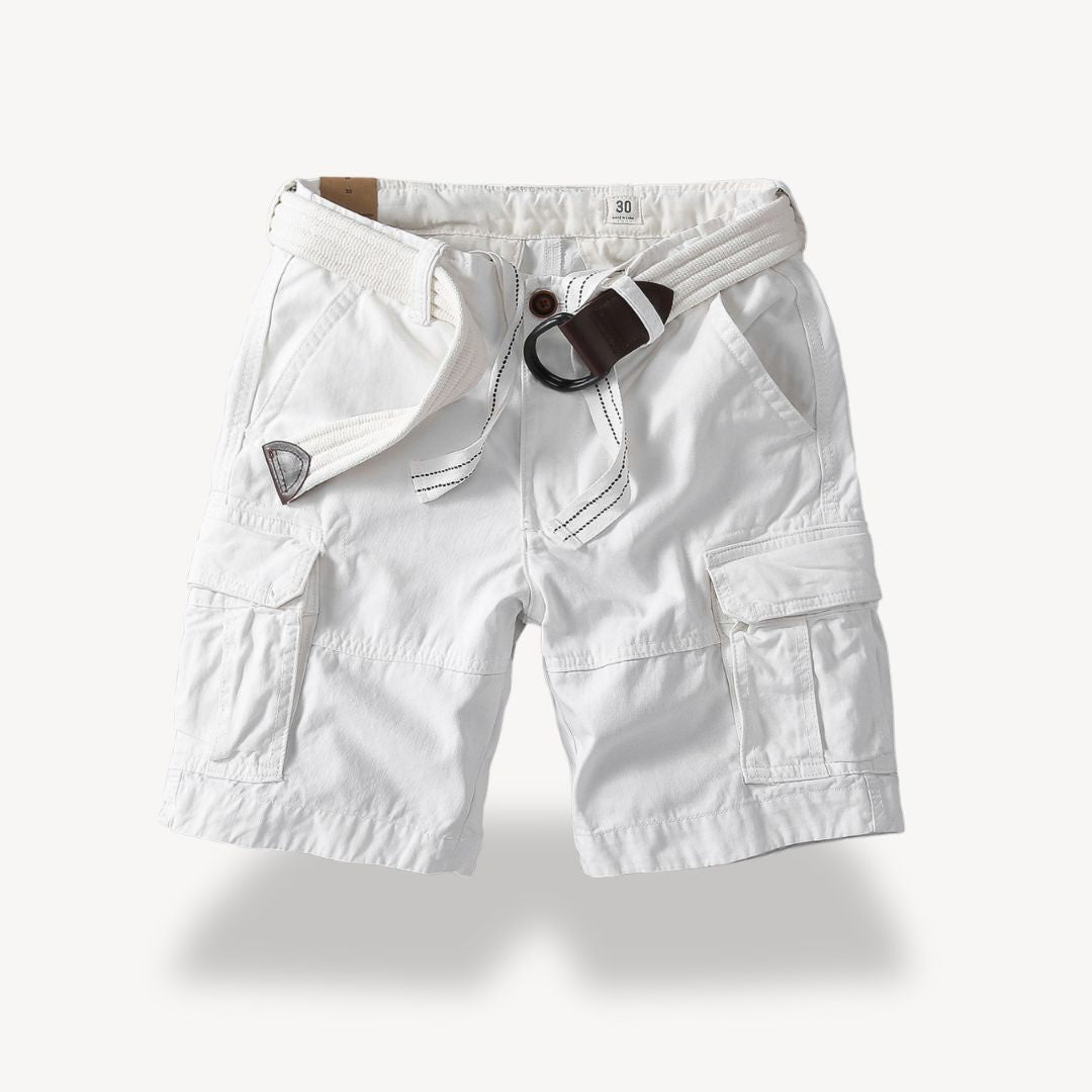 Cotton Cargo Utility Shorts Men | Loravelle