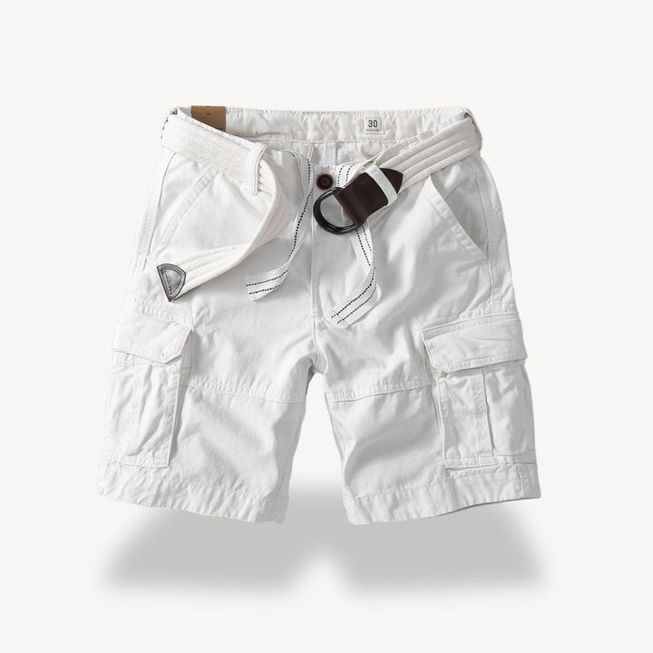 Cotton Cargo Utility Shorts Men | Loravelle