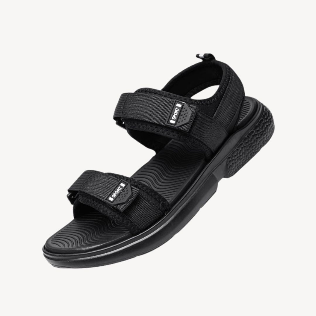 Fabric Adjustable Orthopedic Strap Sandals Men | Loravelle