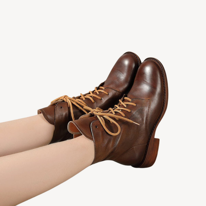 Orthopedic Leather Boots for Women | Loravelle