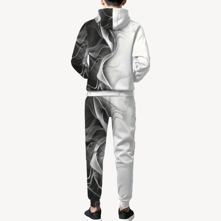Men’s Gradient Hoodie Tracksuit Set | Loravelle