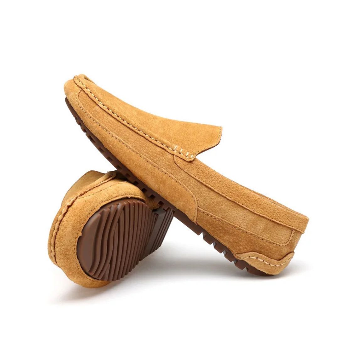 Suede Driving Orthopedic Loafers Men | Loravelle