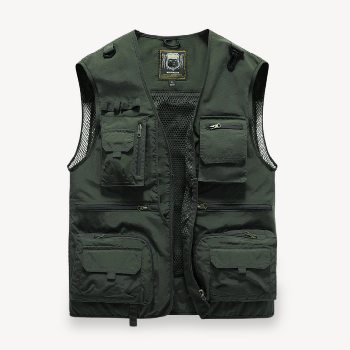 Men's Outdoor Fishing Vest with Pockets | Loravelle