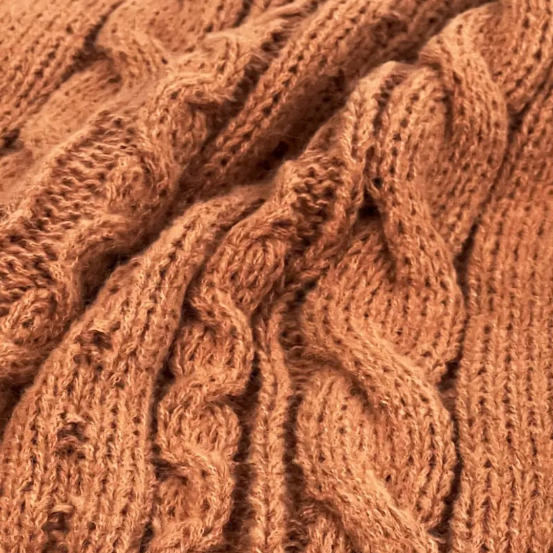Cable Knit Turtleneck Dress for Women | Loravelle