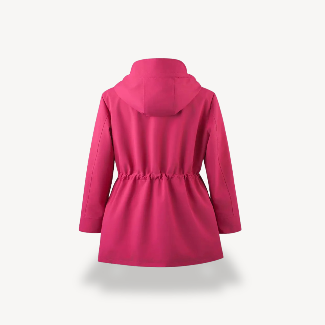 Women's Waterproof Hooded Rain Jacket | Loravelle