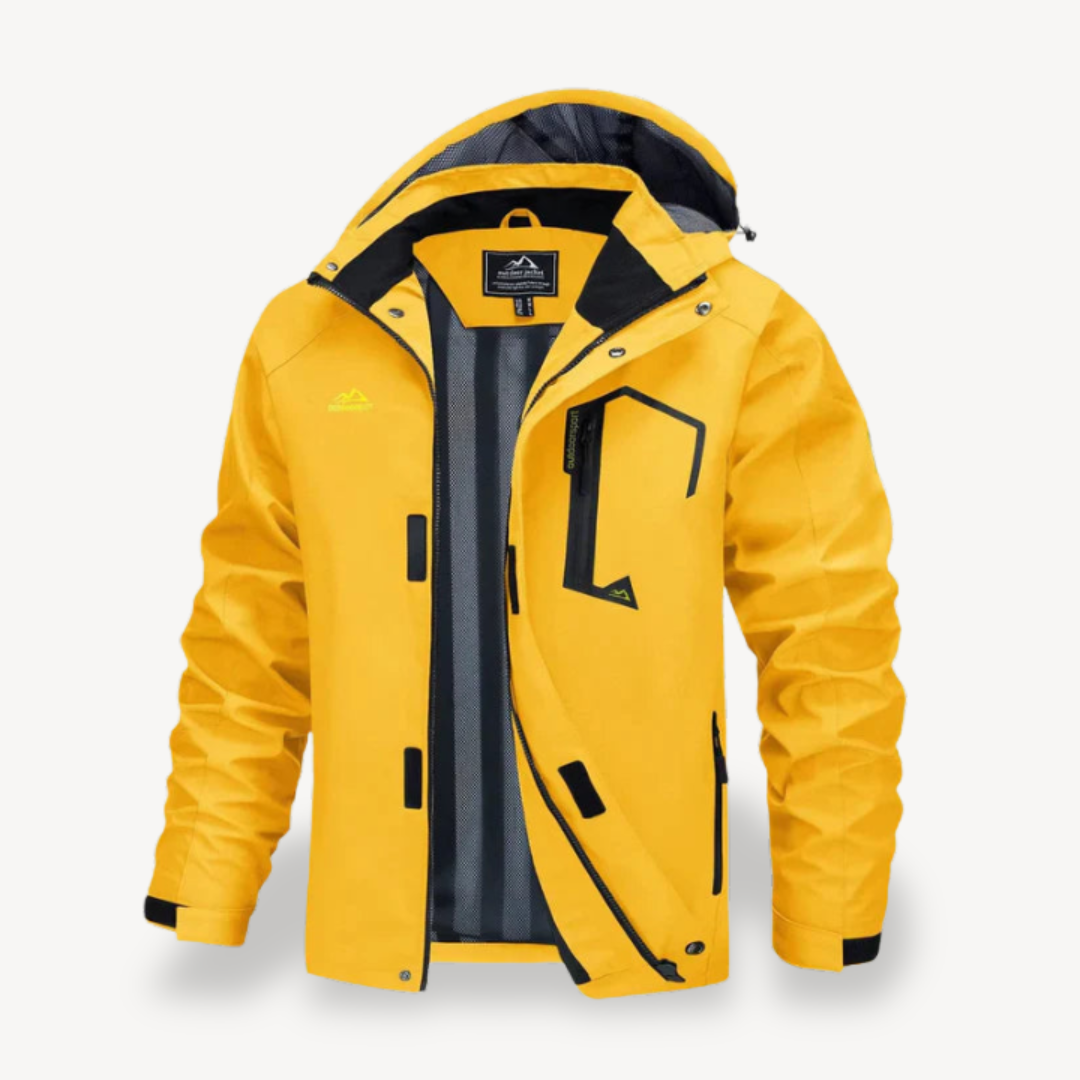 Men's Camo Waterproof Winter Jacket with Hood | Loravelle