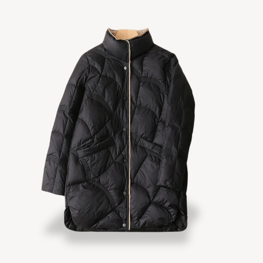 Quilted Down Puffer Jacket Women | Loravelle