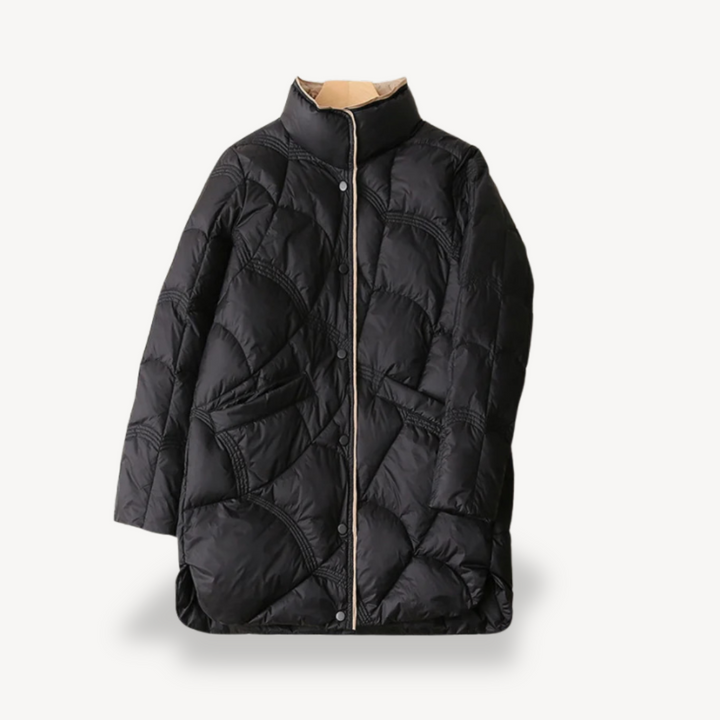 Quilted Down Puffer Jacket Women | Loravelle