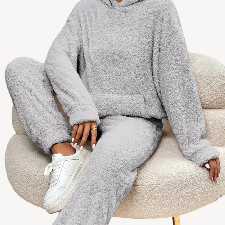 Women’s Fleece Loungewear Set Tracksuit | Loravelle
