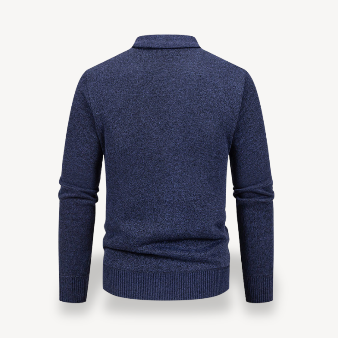 Diamond Knit Cardigan Sweater Men | Loravelle