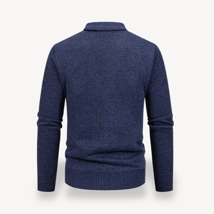 Diamond Knit Cardigan Sweater Men | Loravelle
