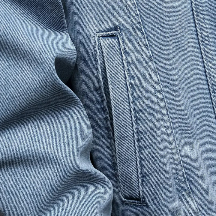 Light Blue Denim Jacket for Men | Loravelle