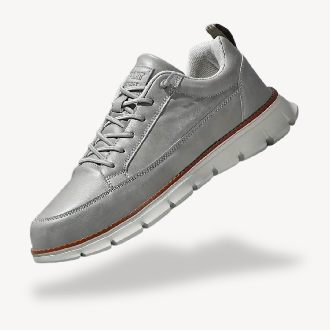 Orthopedic Leather Casual Sneakers for men | Loravelle