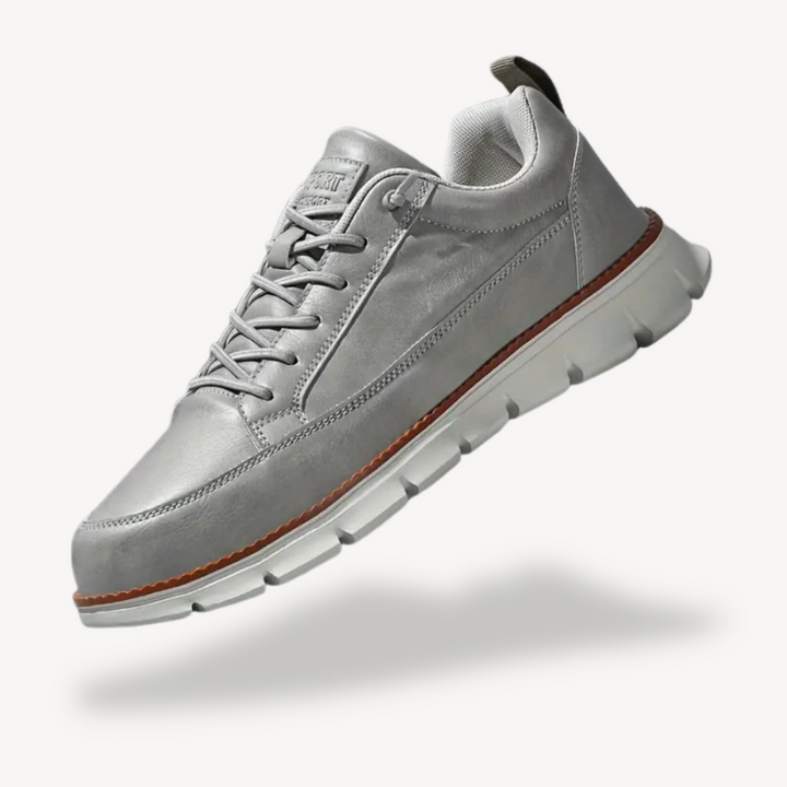 Orthopedic Leather Casual Sneakers for men | Loravelle
