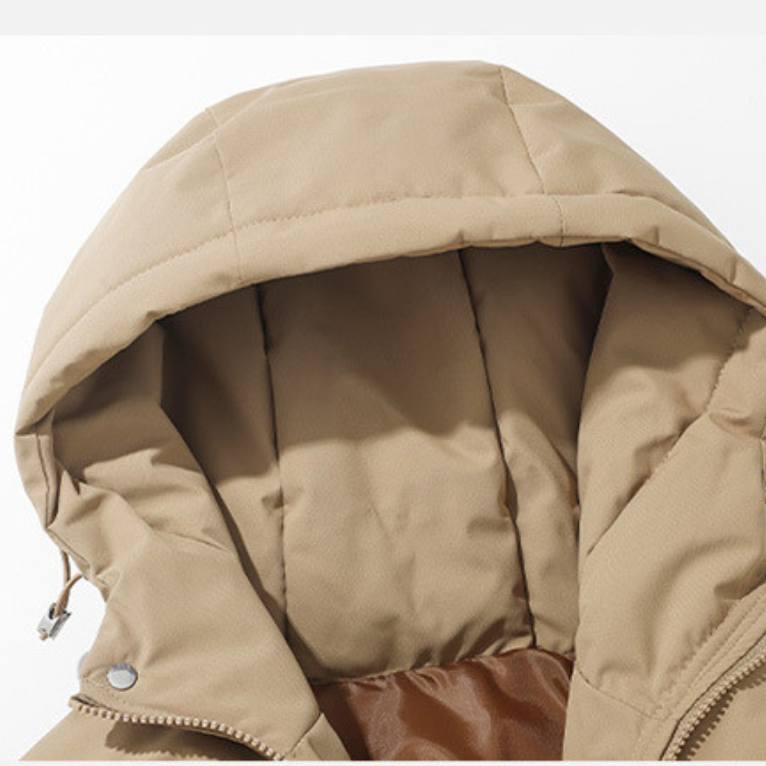 Men's Insulated Puffer Jacket with Hood | Loravelle