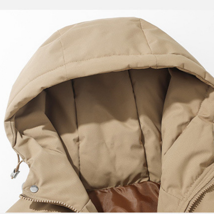 Men's Insulated Puffer Jacket with Hood | Loravelle