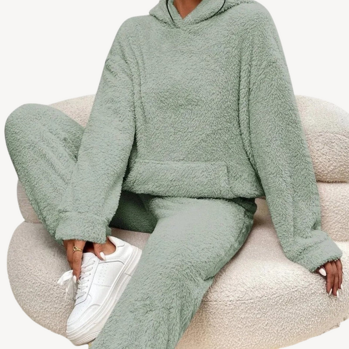 Women’s Fleece Loungewear Set Tracksuit | Loravelle