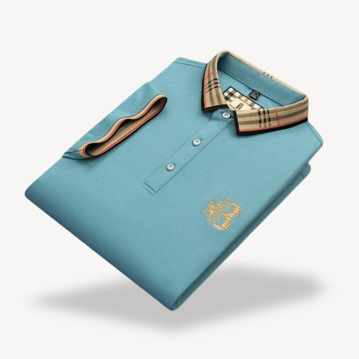 Men's Cotton Short Sleeve Polo Shirt | Loravelle