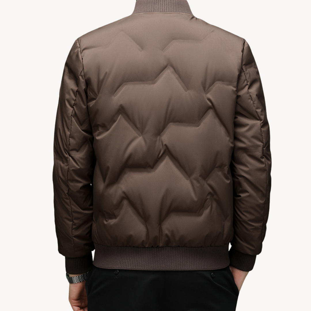 Men's Lightweight Puffer Bomber Jacket | Loravelle