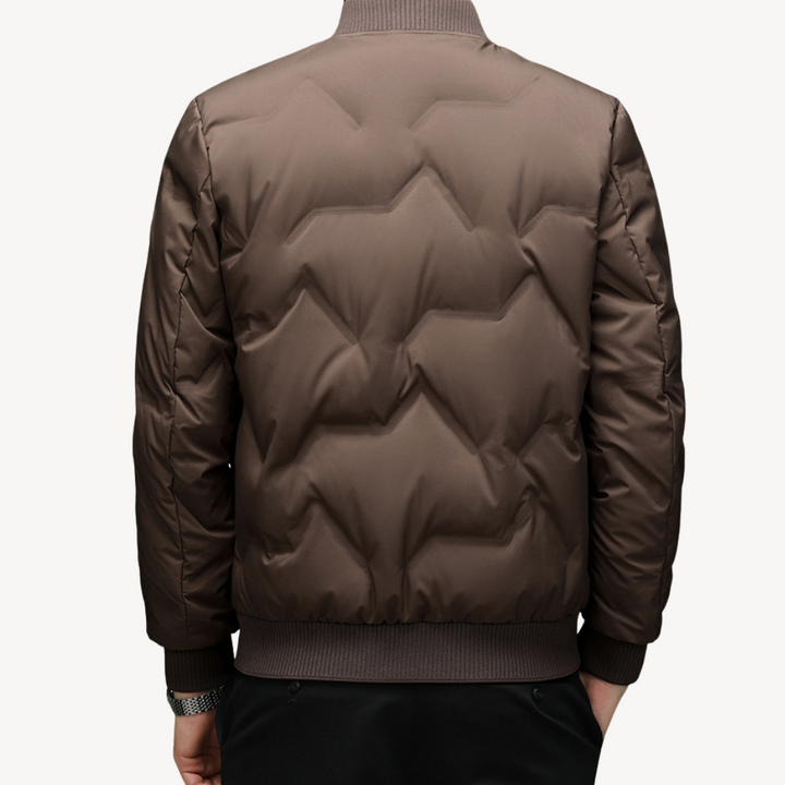 Men's Lightweight Puffer Bomber Jacket | Loravelle