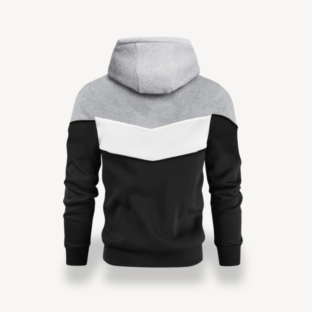 Men’s Color Block Hoodie | Loravelle
