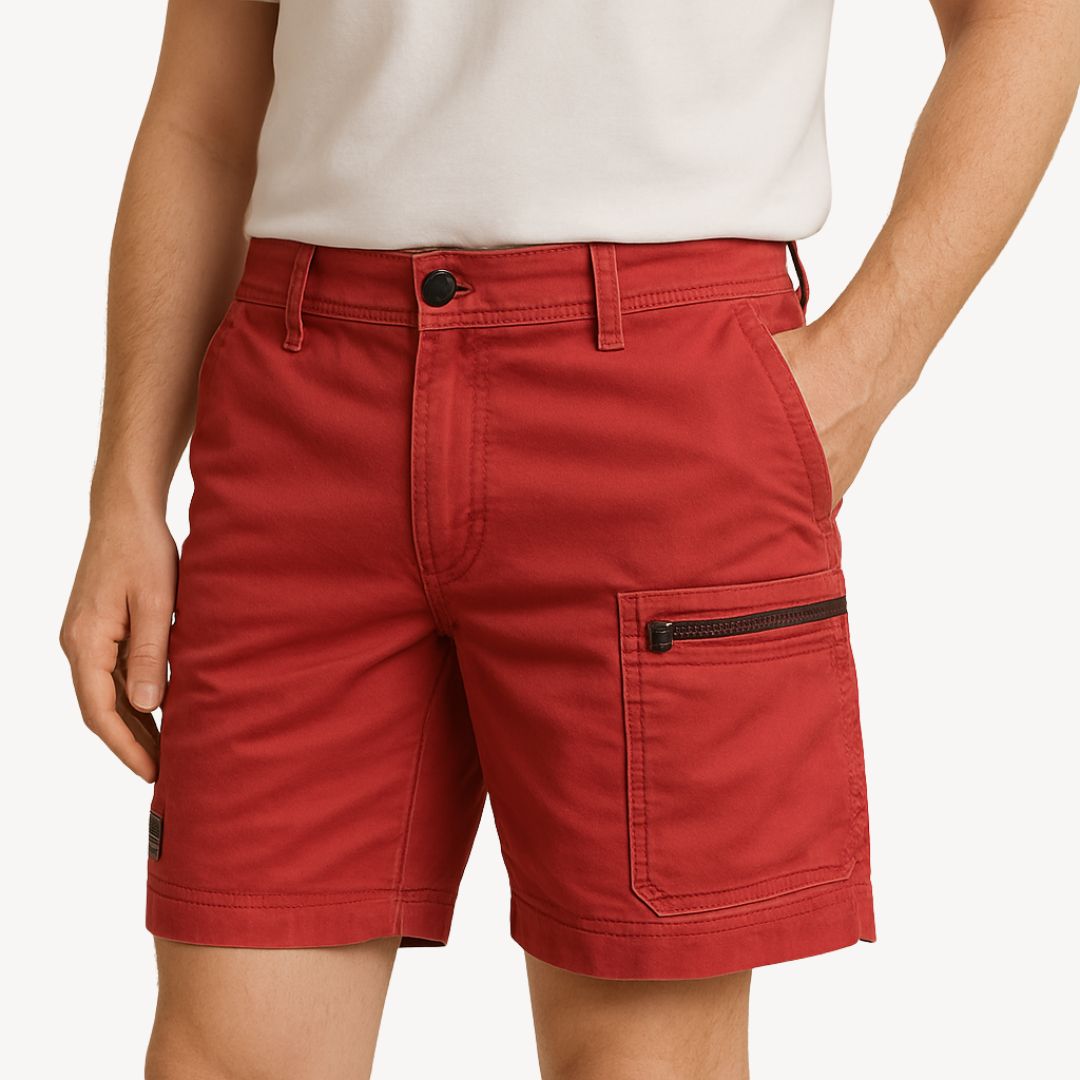 Cotton Cargo Shorts Men | Loravelle