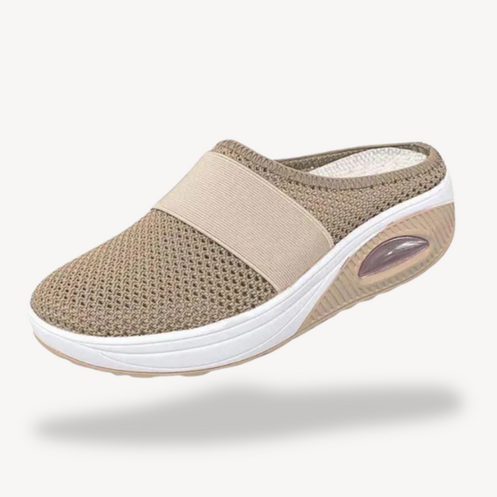 Women's Orthopedic Air Cushion Mesh Slip-on Mule | Loravelle