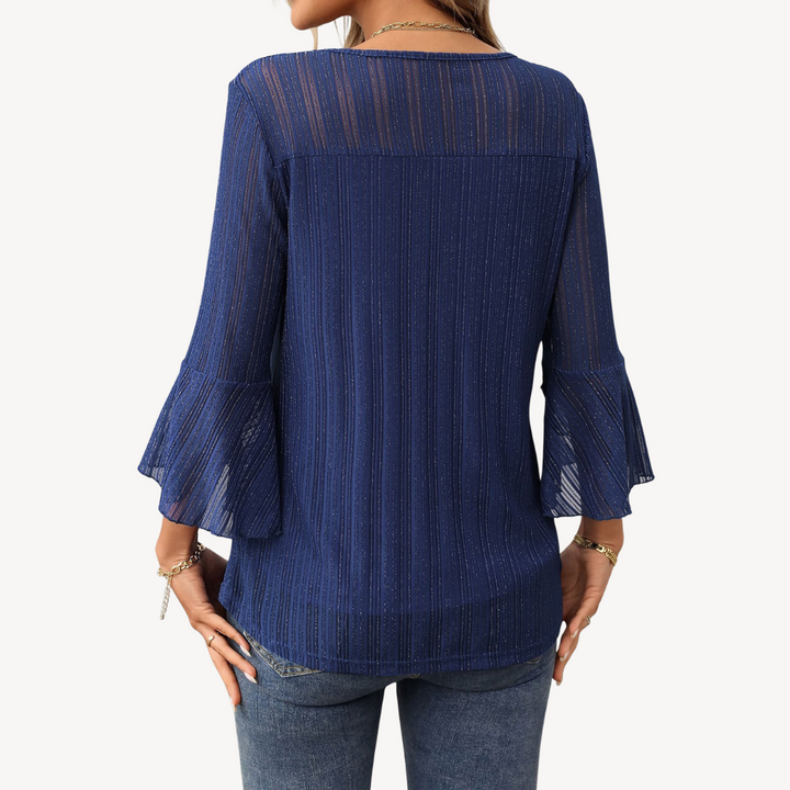 Bell Sleeve Tunic Top for Women | Loravelle