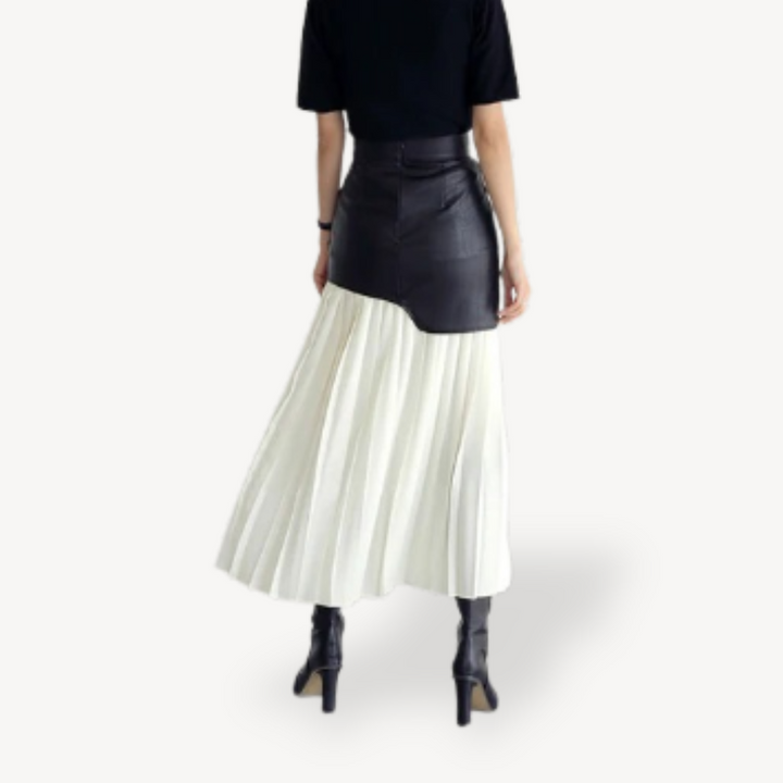 Pleated Midi Skirt for Women | Loravelle