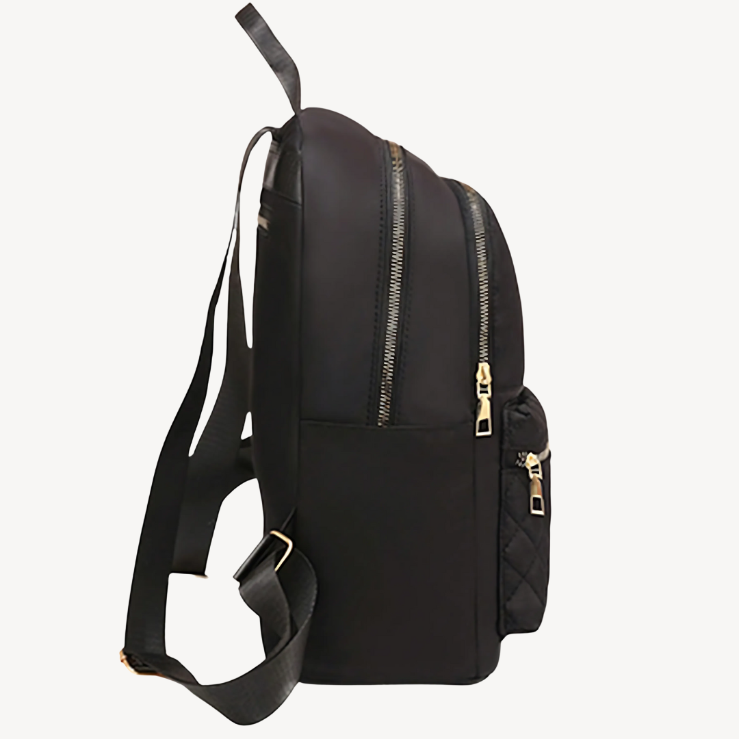 Women's Quilted Nylon Backpack | Loravelle
