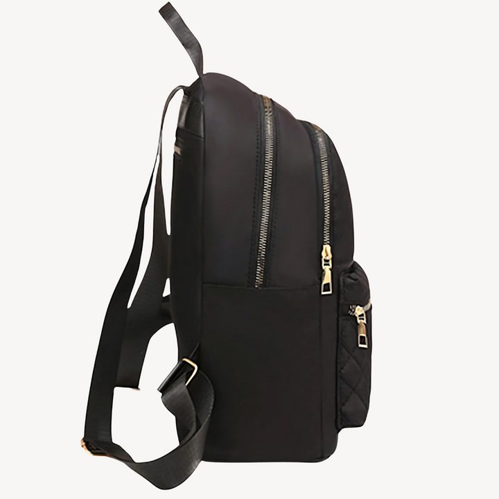 Women's Quilted Nylon Backpack | Loravelle