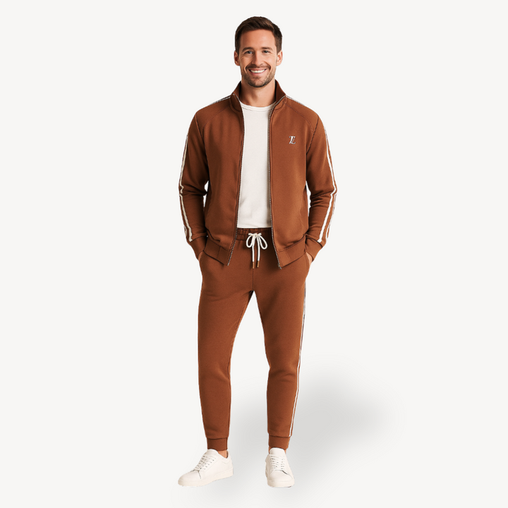 Men's Polyester Sports Athletic Wear Tracksuit Set | Loravelle