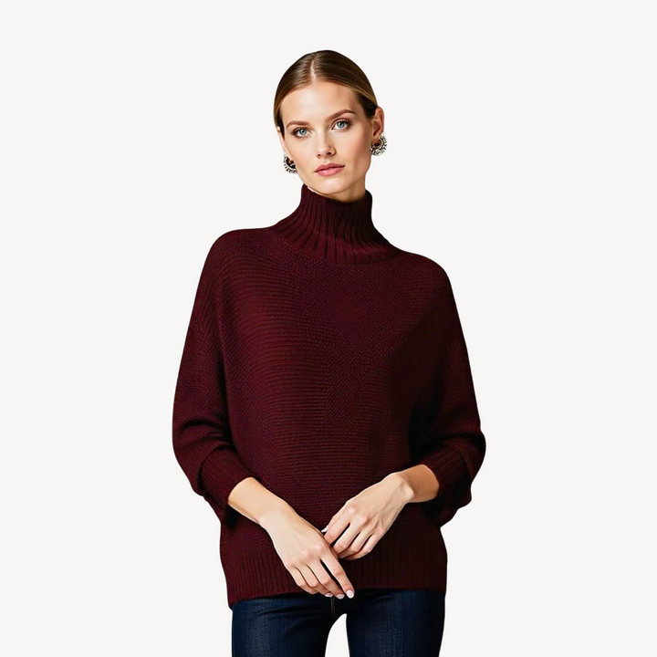 Oversized Turtleneck Sweater | Loravelle