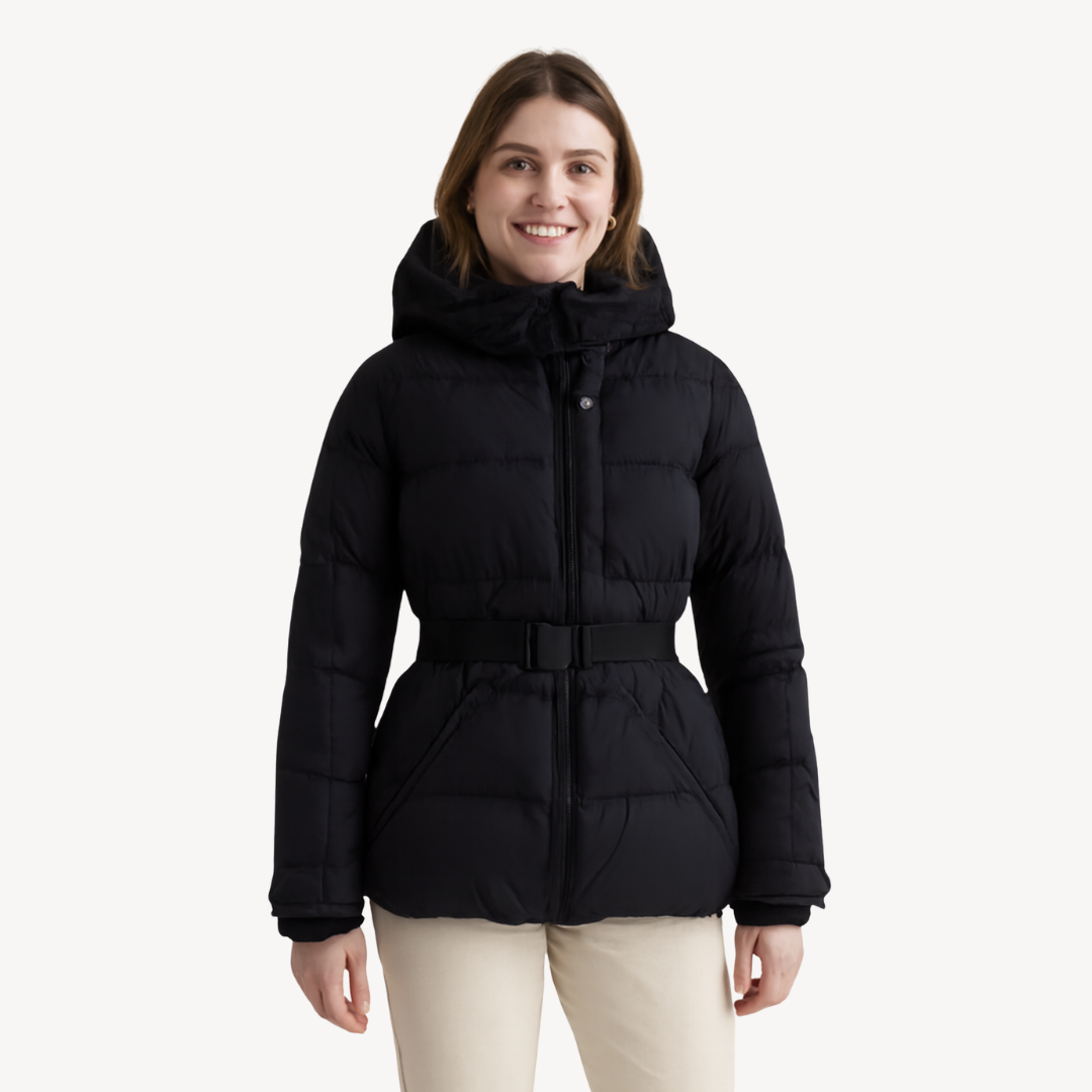 Loravelle | Women's Belted Puffer Jacket