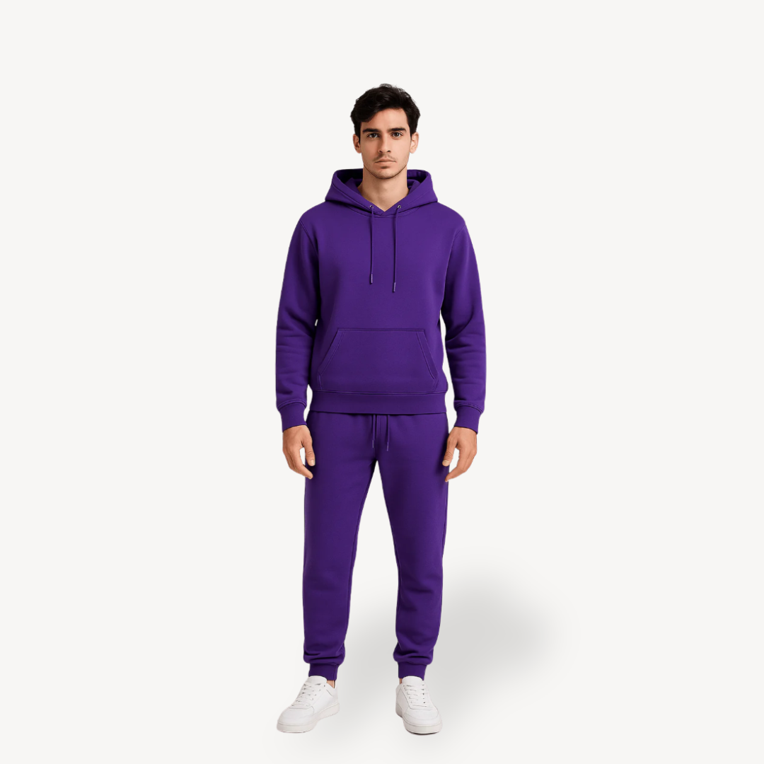Unisex Cotton Hoodie Jogger Set | Loravelle