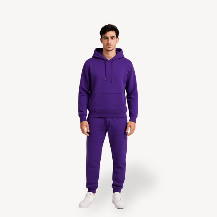 Unisex Cotton Hoodie Jogger Set | Loravelle