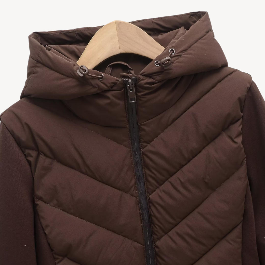 Women’s Chevron Quilted Jacket | Loravelle