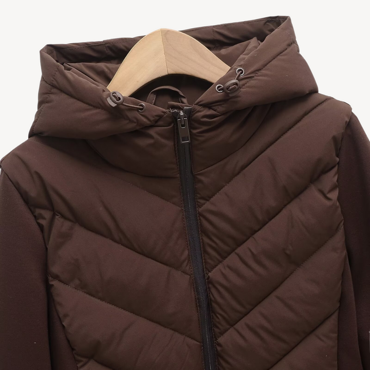 Women’s Chevron Quilted Jacket | Loravelle