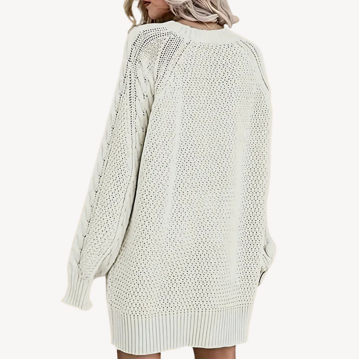 Cable Knit Sweater Dress for Women | Loravelle