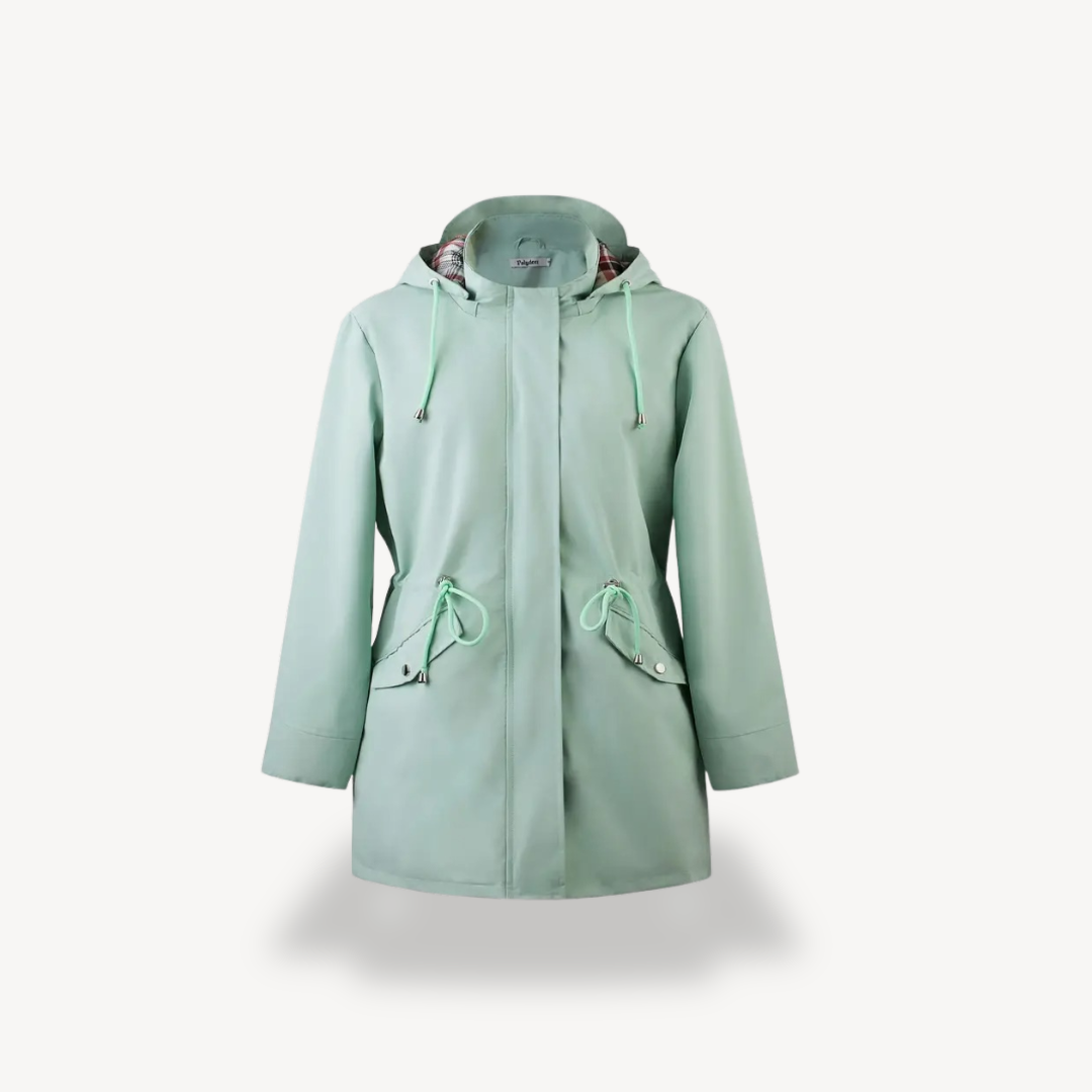 Women's Waterproof Hooded Rain Jacket | Loravelle