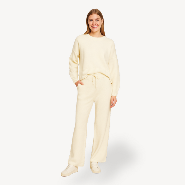 Women’s Knit Sweater & Pants Set | Loravelle