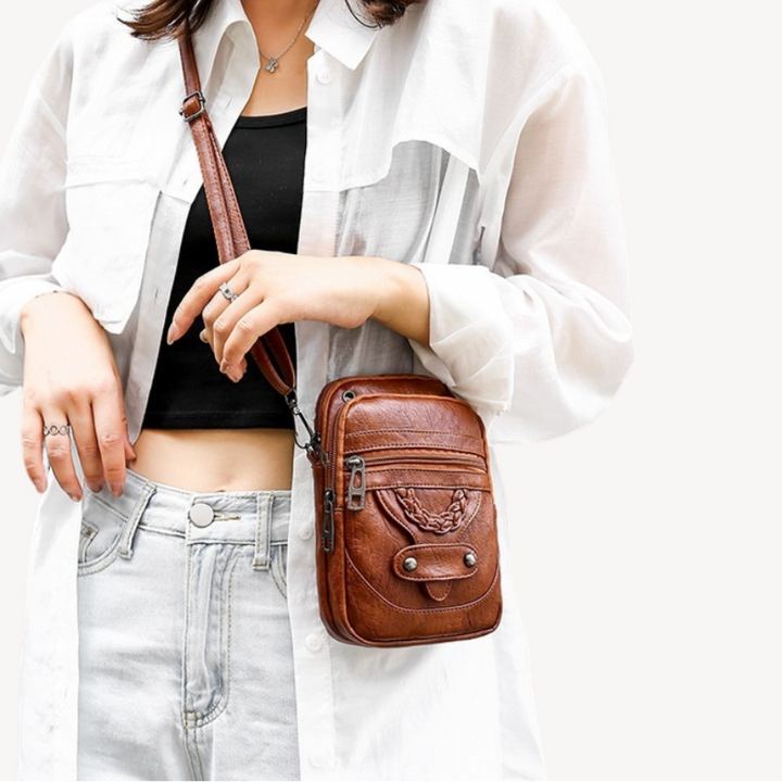 Loravelle | Women's Leather Crossbody Bag