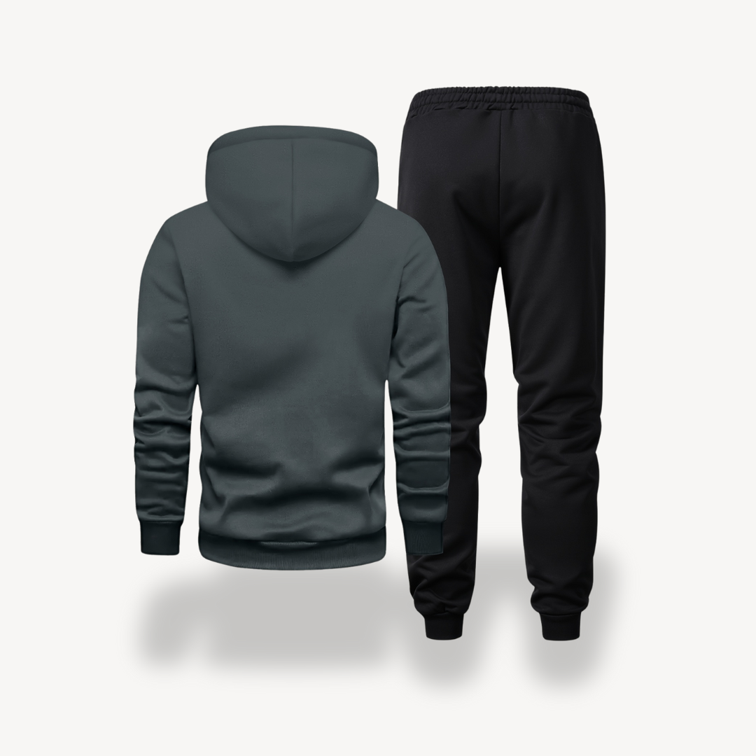 Men's Fleece Hoodie & Jogger Tracksuit Set | Loravelle