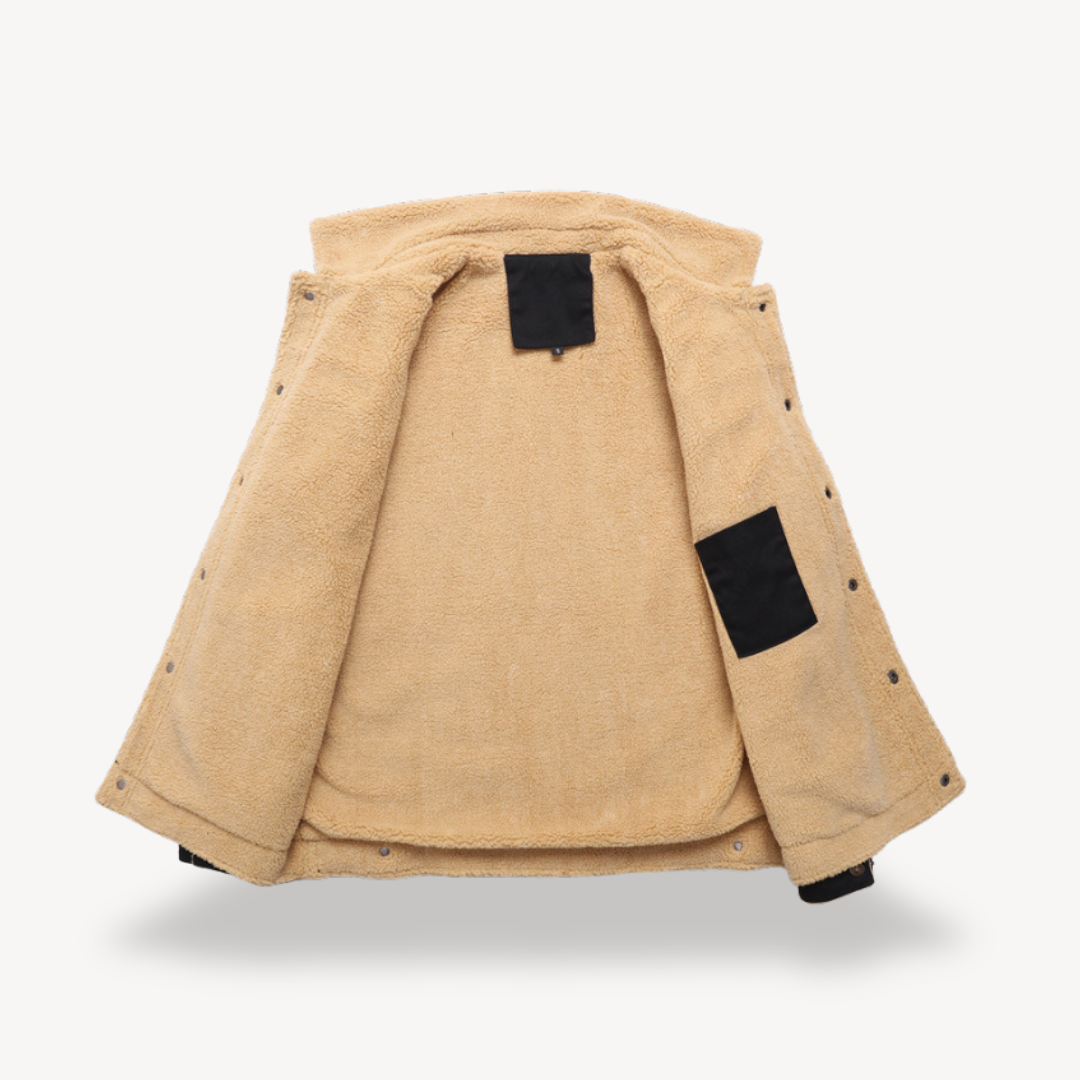 Men’s Sherpa Lined Winter Jacket | Loravelle