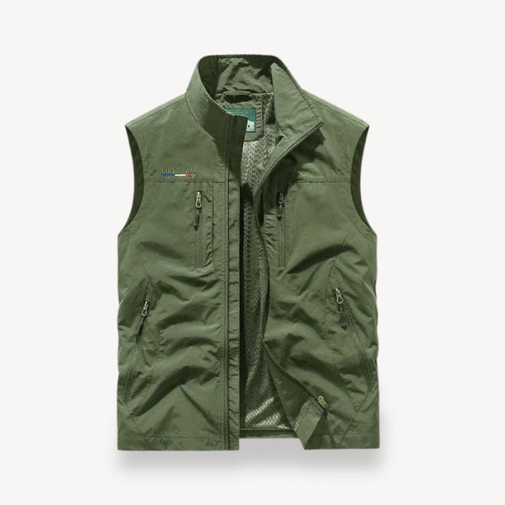 Lightweight Men's Summer Vest Jacket | Loravelle