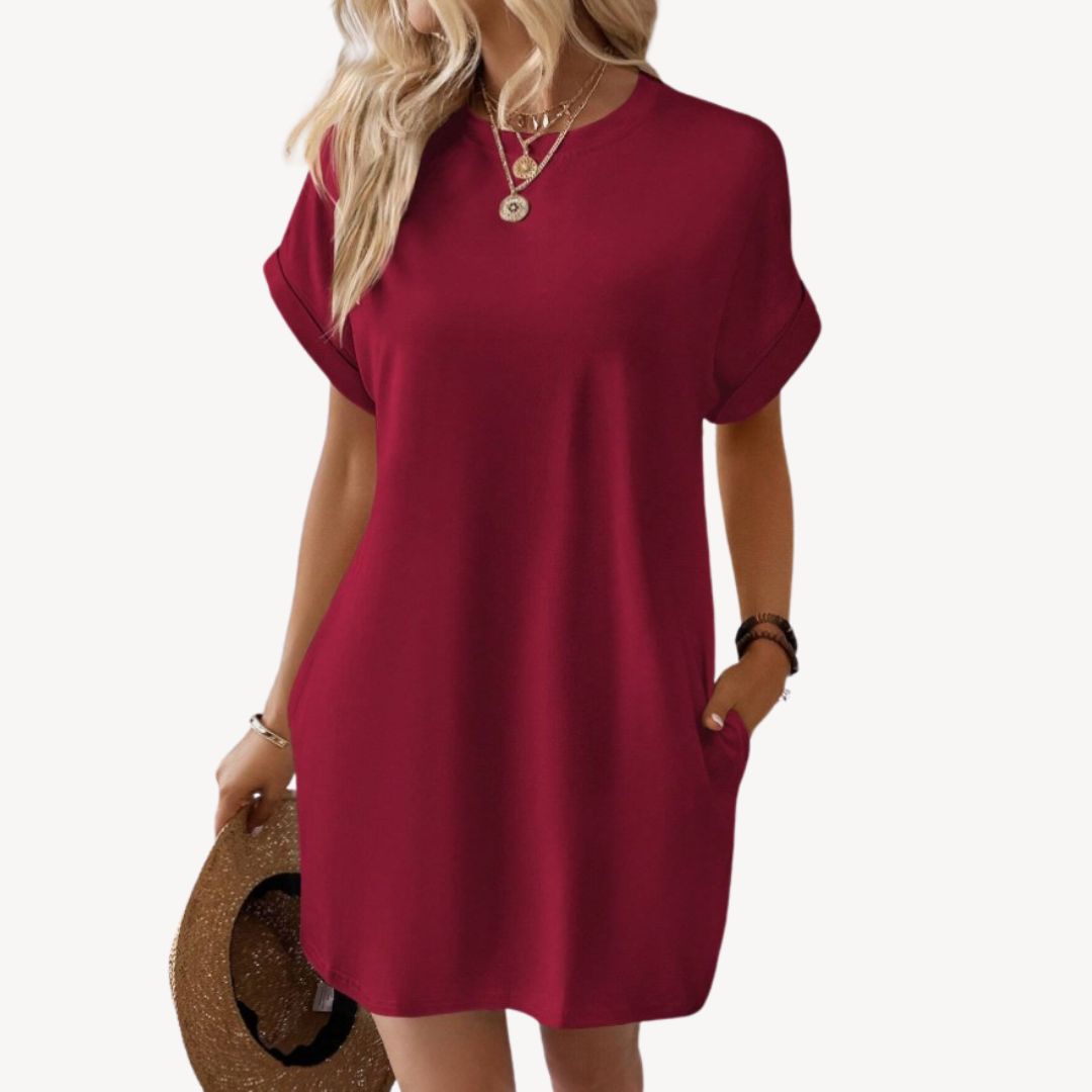 Casual T-Shirt Dress Women | Loravelle