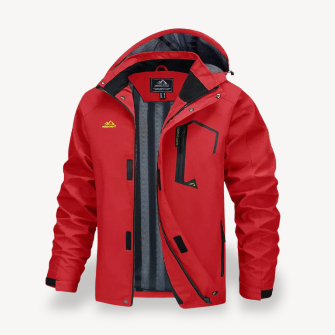 Men's Camo Waterproof Winter Jacket with Hood | Loravelle