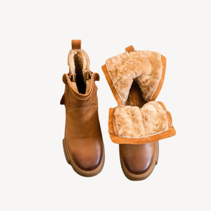 Orthopedic Fleece-Lined Boots for Women | Loravelle