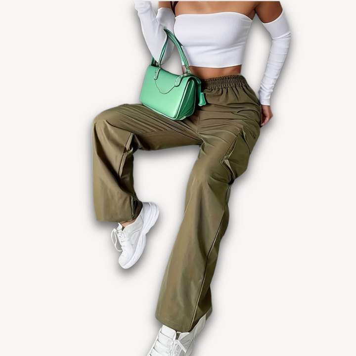 Loravelle | UrbanFlex Cargo Pants for Women